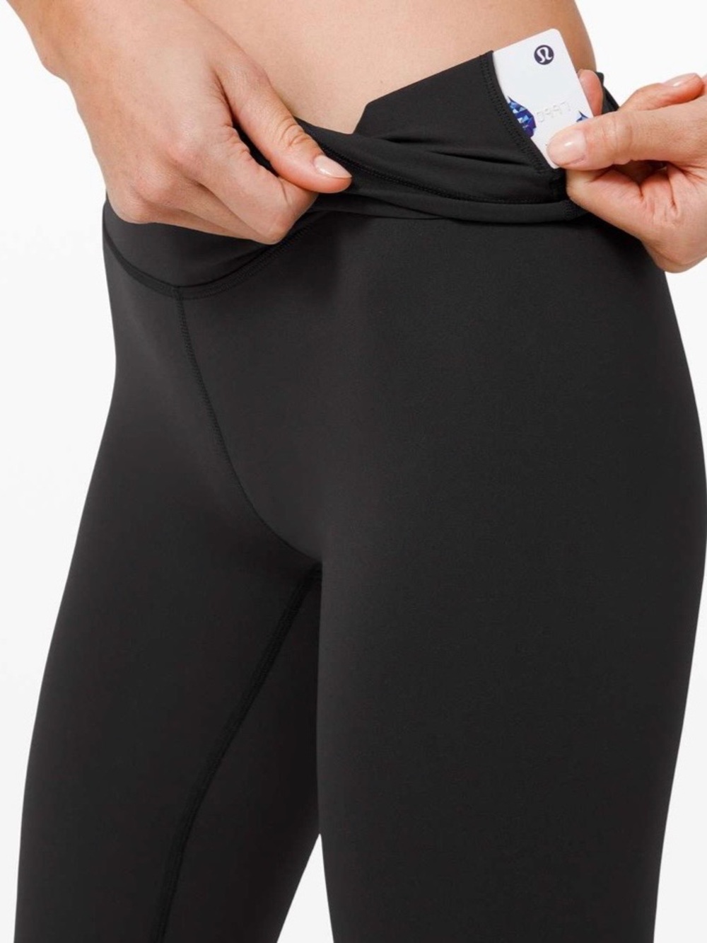 Lululemon Wunder Train High-Rise Tight 25” Black Everlux Leggings NWOT Size 8 - Picture 4 of 9